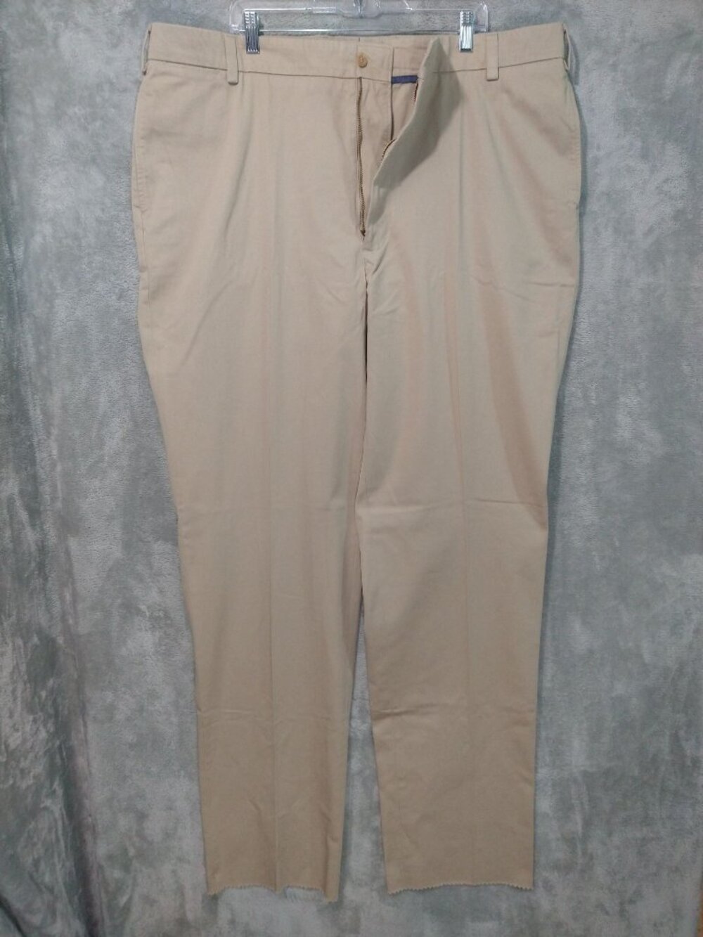 Bills Khakis Pants Mens 44 Beige Chino Relaxed Straight Twill Cotton M1P